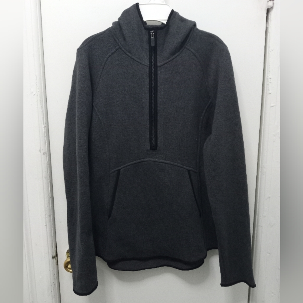 Lululemon Fleece And Thank You Womens Size 8 Half Zip Pullover Sweater Hoodie